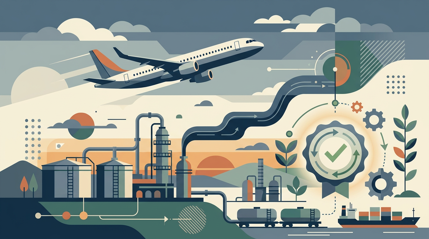 Alkagesta Obtains ISCC CORSIA Certification for Aviation Fuel Supply