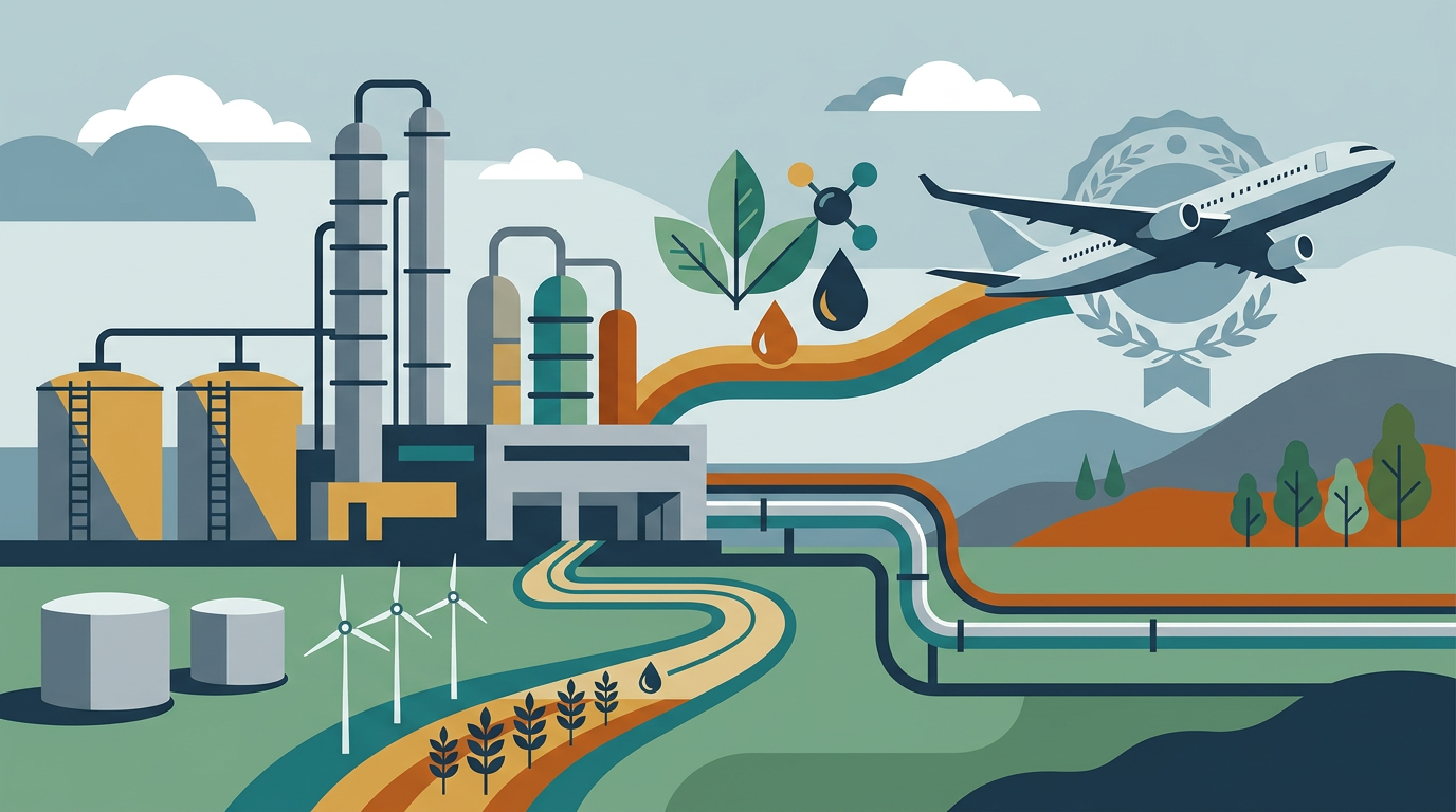 Alkagesta Obtains ISCC CORSIA Certification for Sustainable Aviation Fuel