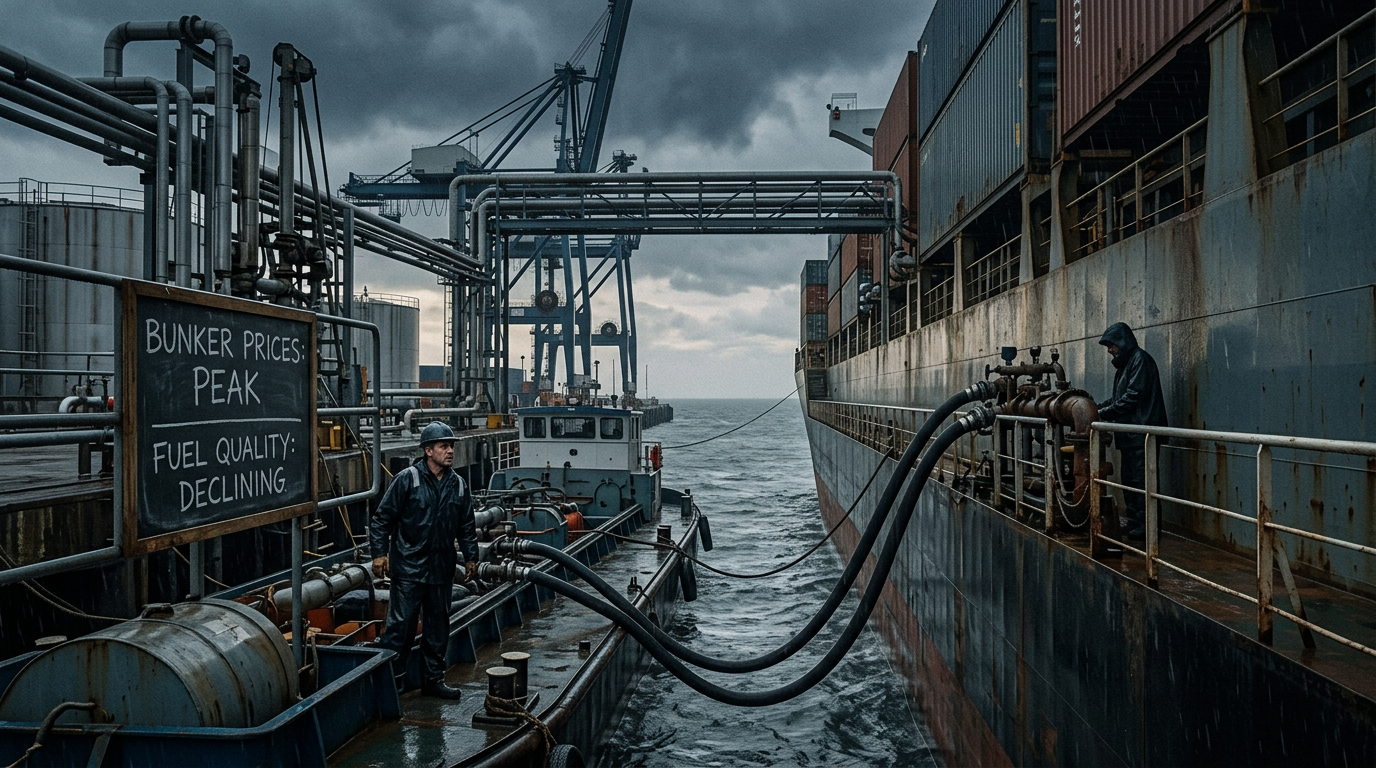 Perfect Storm: High Bunker Prices Meet Declining Fuel Quality