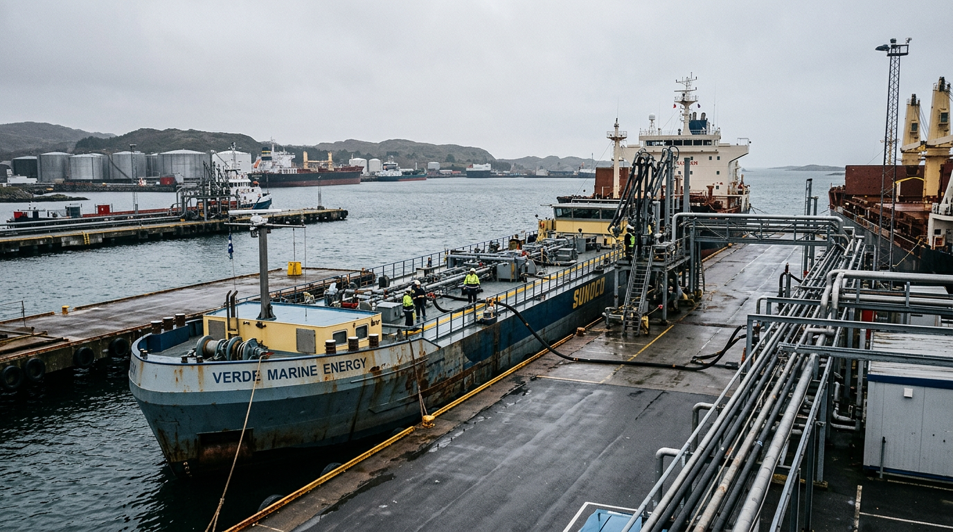 Sunoco enters North European bunker market with Verde Marine Energy